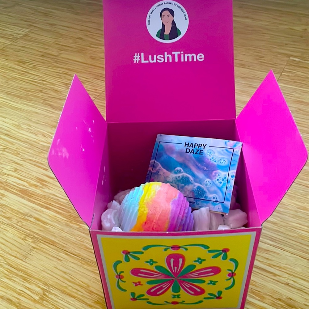 Lush Bath Bomb and Bars